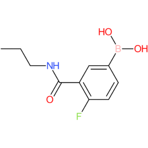 4-fluoro-3-(n-propylcarbamoyl)phenylboronic acid