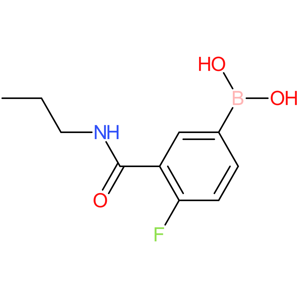4-fluoro-3-(n-propylcarbamoyl)phenylboronic acid