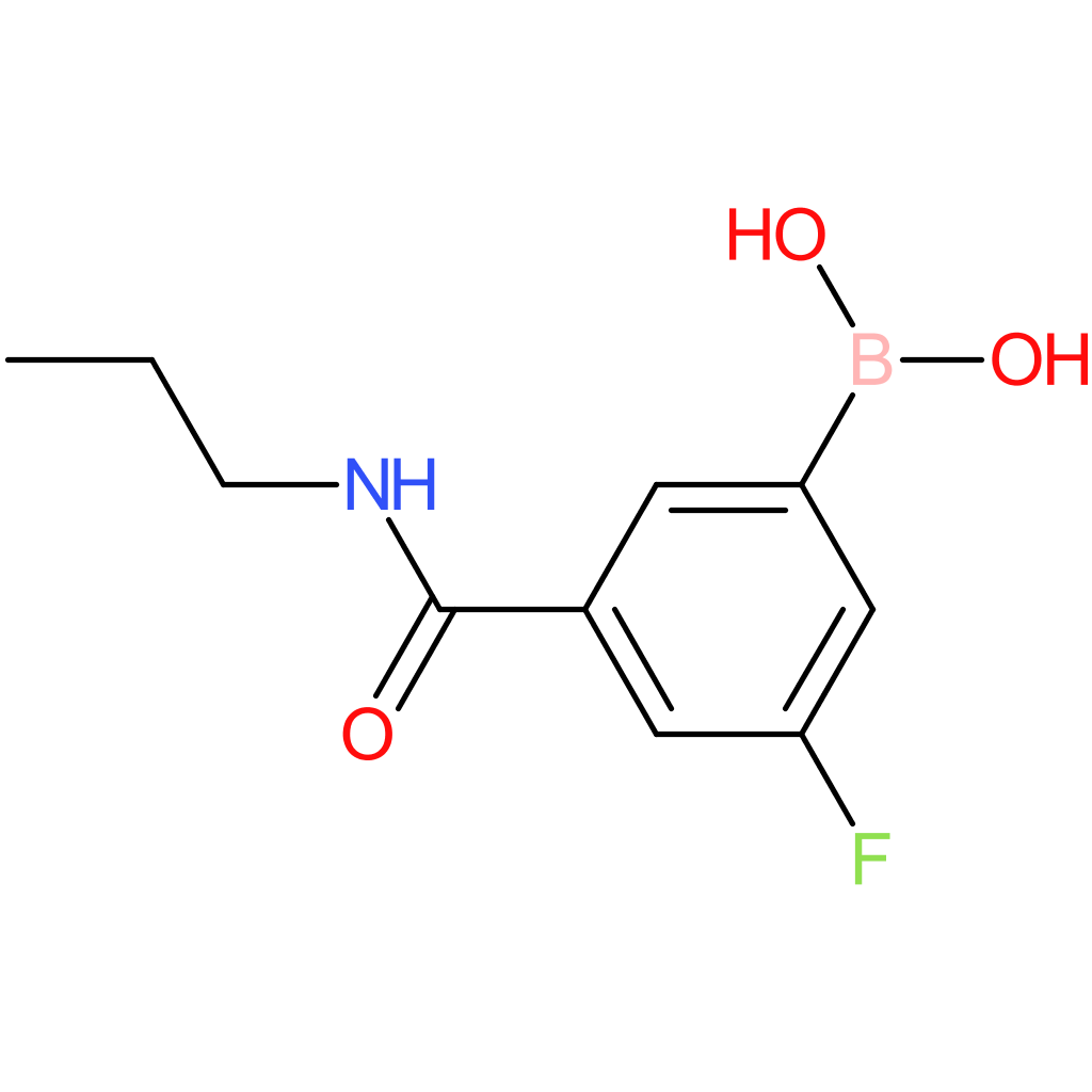 3-fluoro-5-(propylcarbamoyl)phenylboronic acid