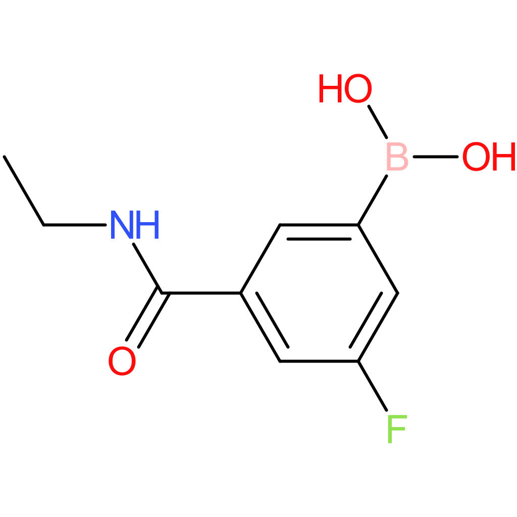 5-(ethylcarbamoyl)-3-fluorophenylboronic acid