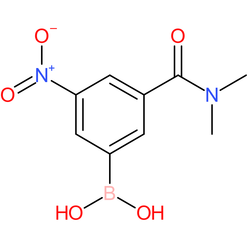 3-(dimethylcarbamoyl)-5-nitrophenylboronic acid
