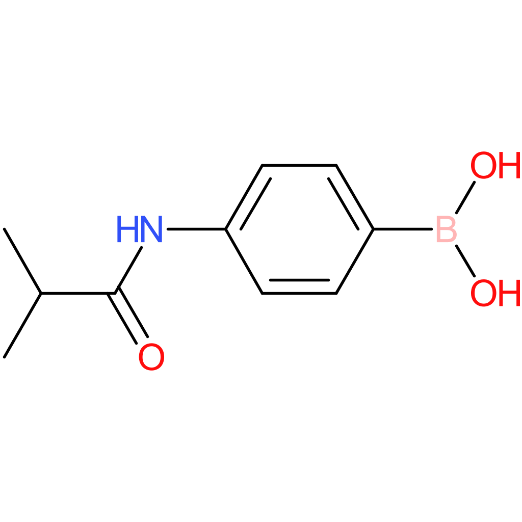 4-isobutyramidobenzeneboronic acid