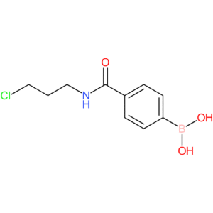 4-(3-chloropropylcarbamoyl)phenylboronic acid