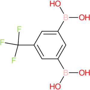 5-trifluoromethyl-1,3-phenylenediboronic acid