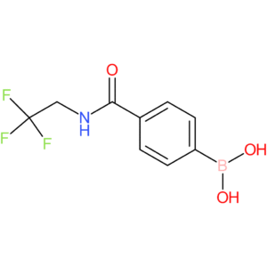 4-(2,2,2-trifluoroethylaminocarbonyl)phenylboronic acid