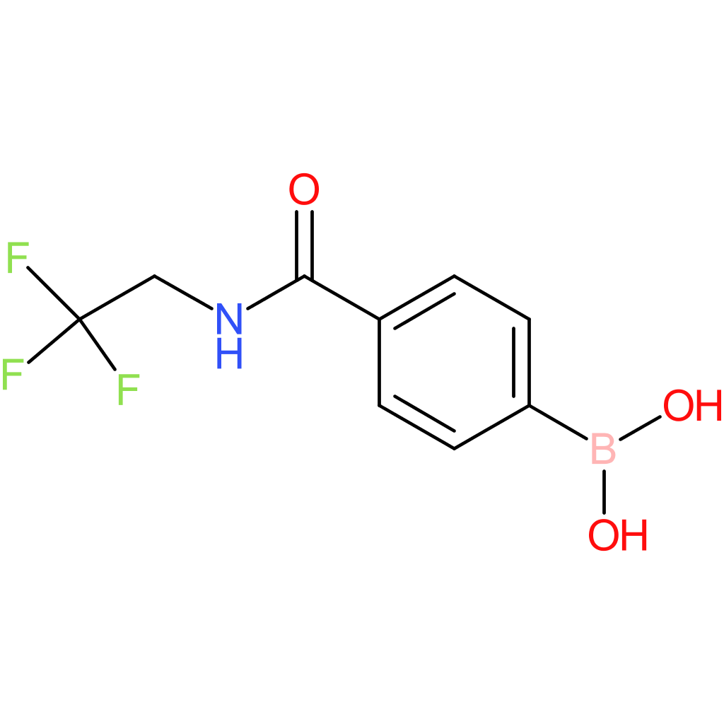 4-(2,2,2-trifluoroethylaminocarbonyl)phenylboronic acid