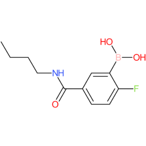 (5-(butylcarbamoyl)-2-fluorophenyl)boronic acid