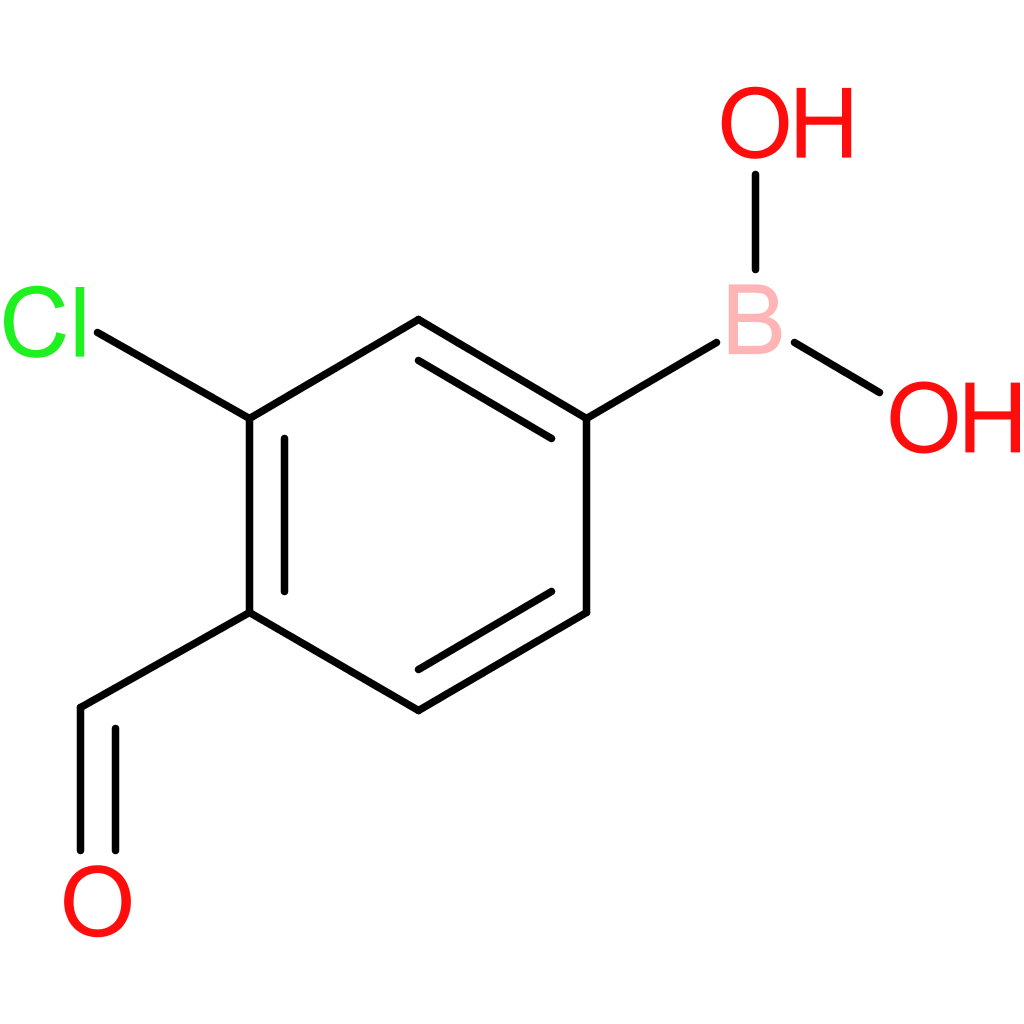 3-chloro-4-formylphenylboronic acid