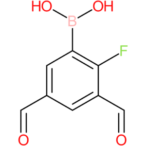 2-fluoro-3,5-diformylphenylboronic acid