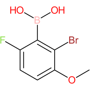 2-bromo-6-fluoro-3-methoxyphenylboronic acid