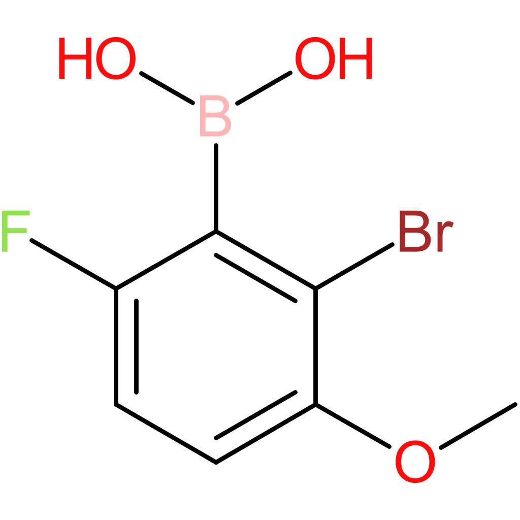 2-bromo-6-fluoro-3-methoxyphenylboronic acid