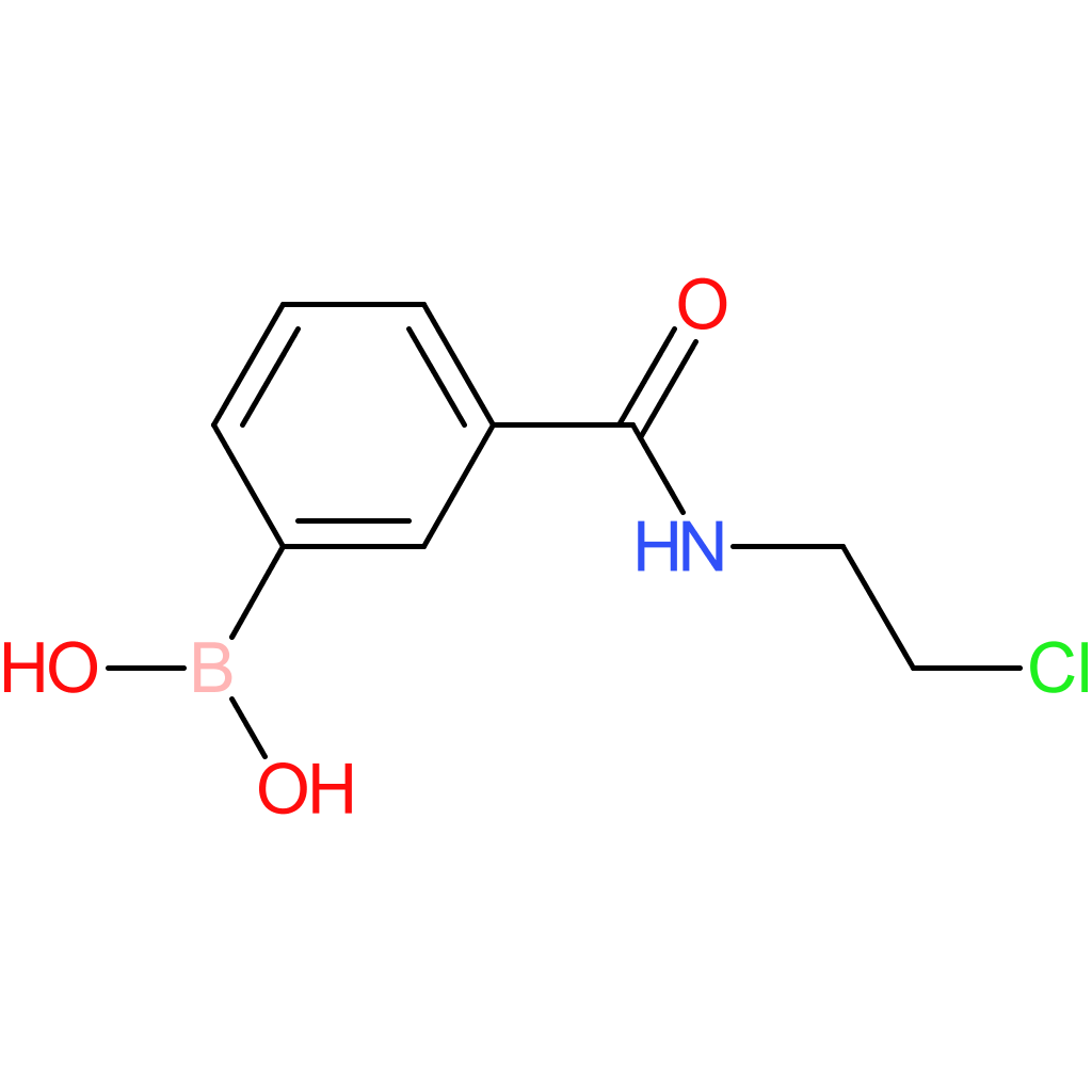 (3-((2-chloroethyl)carbamoyl)phenyl)boronic acid