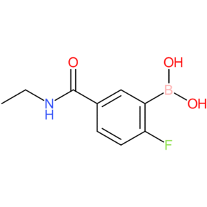 (5-(ethylcarbamoyl)-2-fluorophenyl)boronic acid