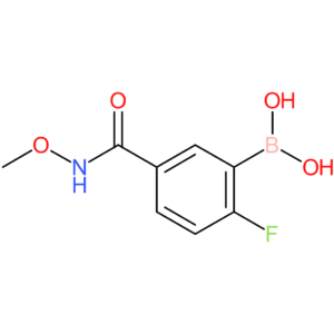 2-fluoro-5-(methoxycarbamoyl)benzeneboronic acid