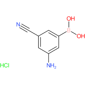 3-amino-5-cyanobenzeneboronic acid hydrochloride