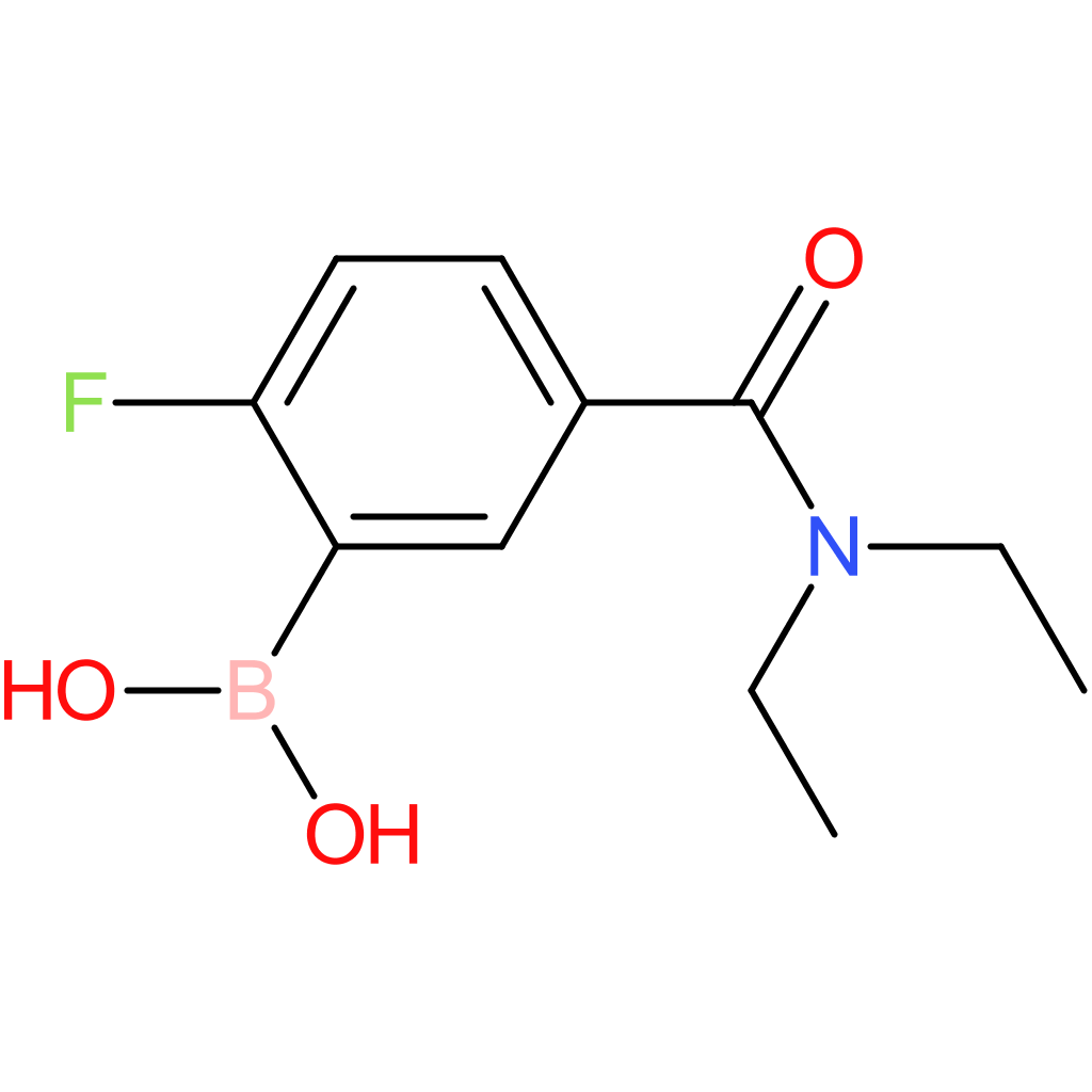 (5-(diethylcarbamoyl)-2-fluorophenyl)boronic acid