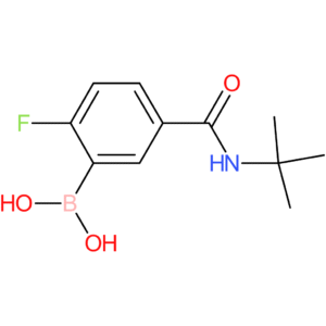 (5-(tert-butylcarbamoyl)-2-fluorophenyl)boronic acid