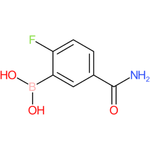 5-carbamoyl-2-fluorobenzeneboronic acid