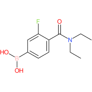 4-(diethylcarbamoyl)-3-fluorophenylboronic acid