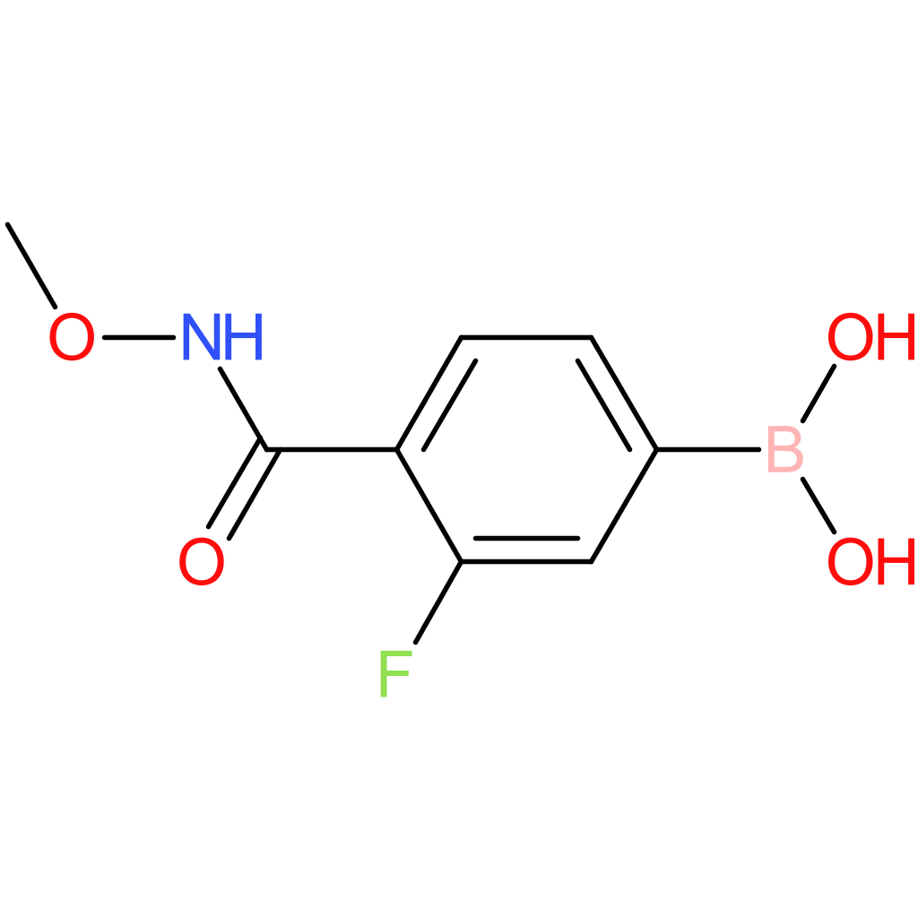 3-fluoro-4-(methoxycarbamoyl)benzeneboronic acid
