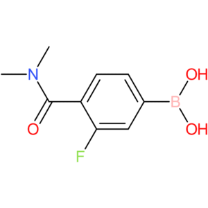 4-(dimethylcarbamoyl)-3-fluorophenylboronic acid