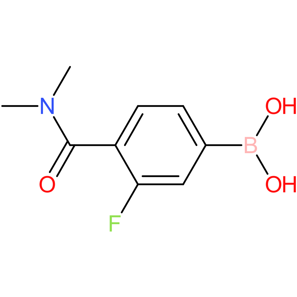 4-(dimethylcarbamoyl)-3-fluorophenylboronic acid