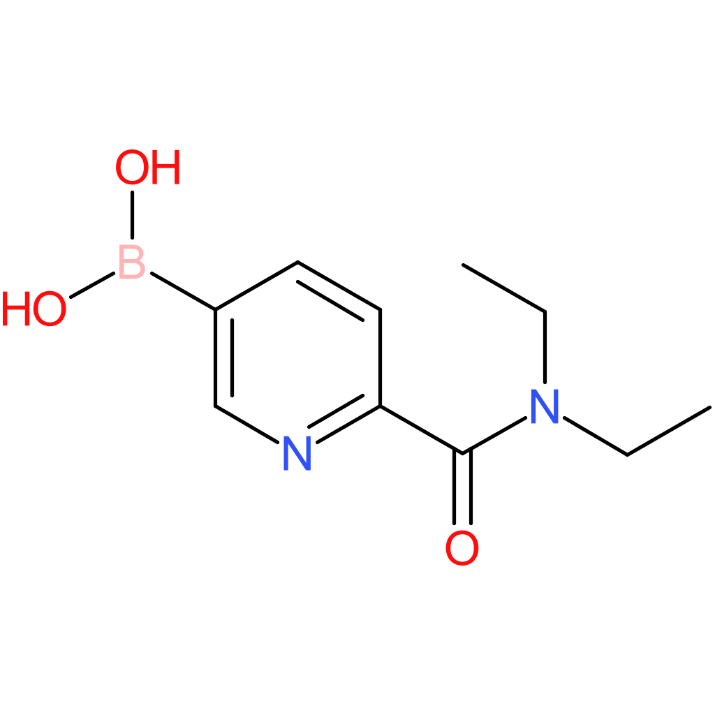 (6-(diethylcarbamoyl)pyridin-3-yl)boronic acid