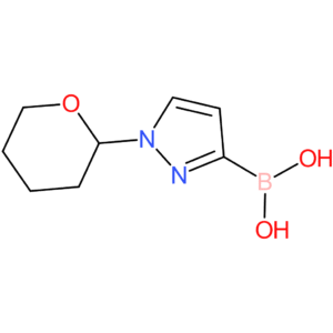 (1-(tetrahydro-2h-pyran-2-yl)-1h-pyrazol-3-yl)boronic acid
