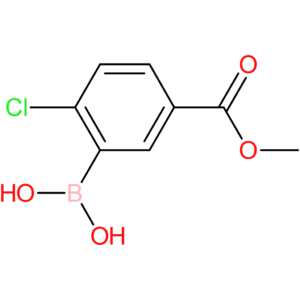 2-chloro-5-(methoxycarbonyl)phenylboronic acid