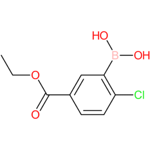 2-chloro-5-(ethoxycarbonyl)benzeneboronic acid