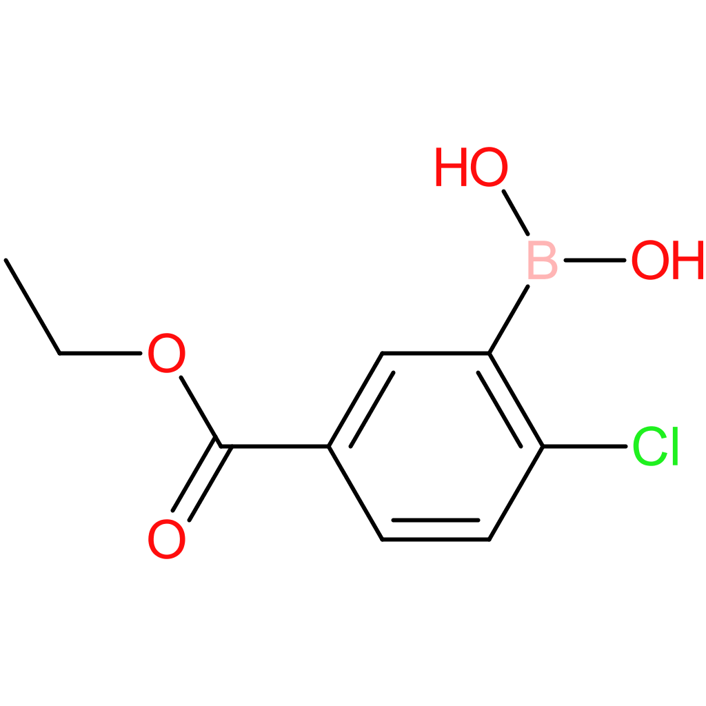2-chloro-5-(ethoxycarbonyl)benzeneboronic acid