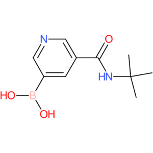 5-(tert-butylcarbamoyl)pyridine-3-boronic acid