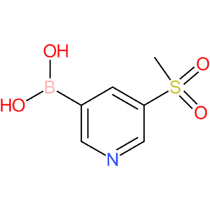 5-(methylsulfonyl)pyridine-3-boronic acid