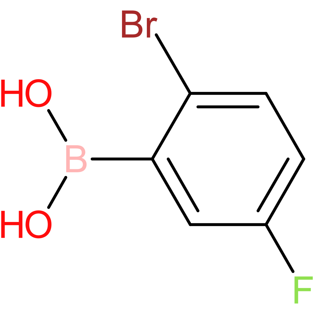 2-bromo-5-fluorophenylboronic acid