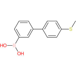 (4′-(methylthio)-[1,1′-biphenyl]-3-yl)boronic acid