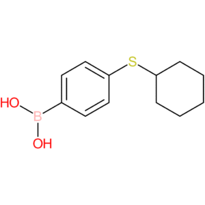 4-(cyclohexylsulfanyl)phenylboronic acid