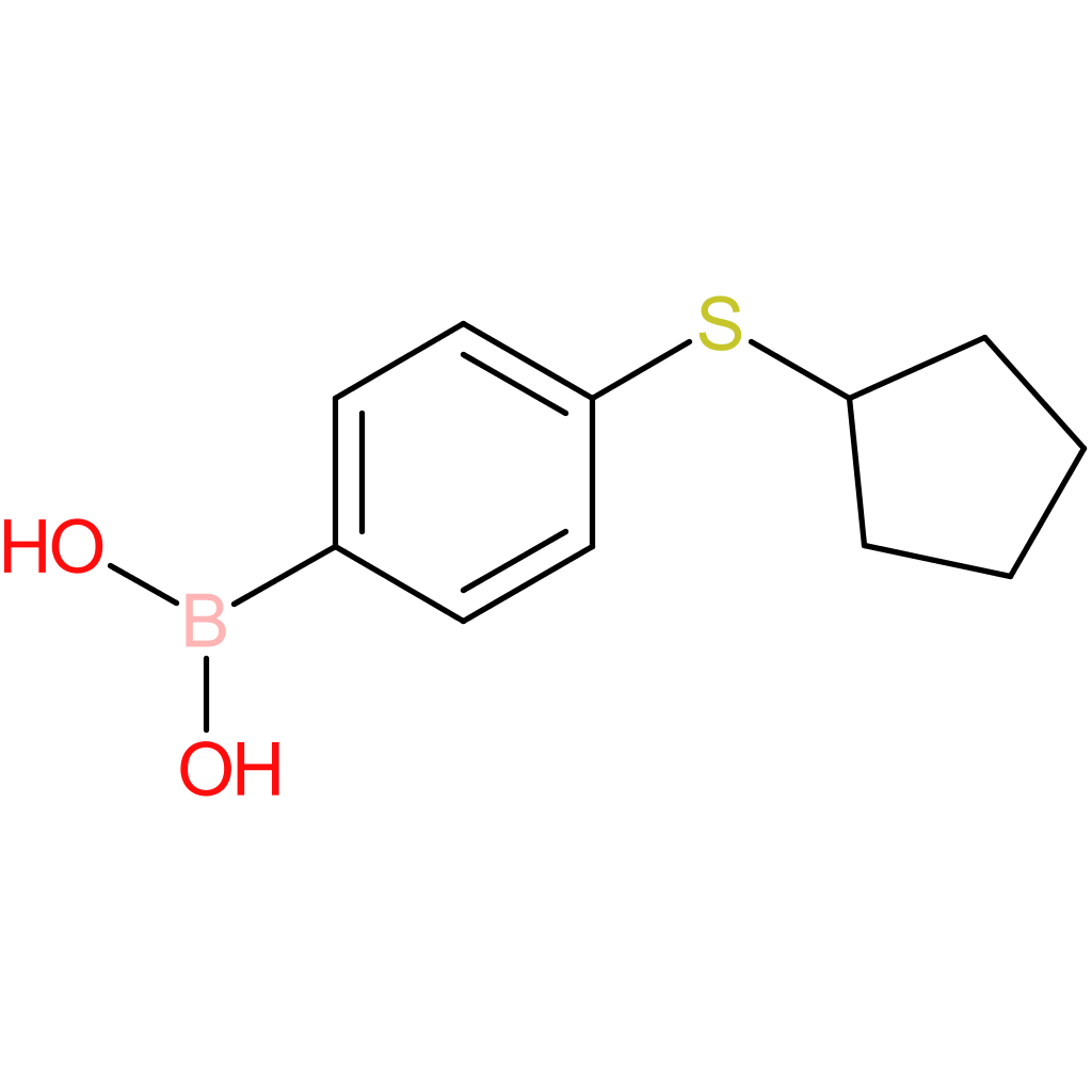 4-(cyclopentylsulfanyl)phenylboronic acid