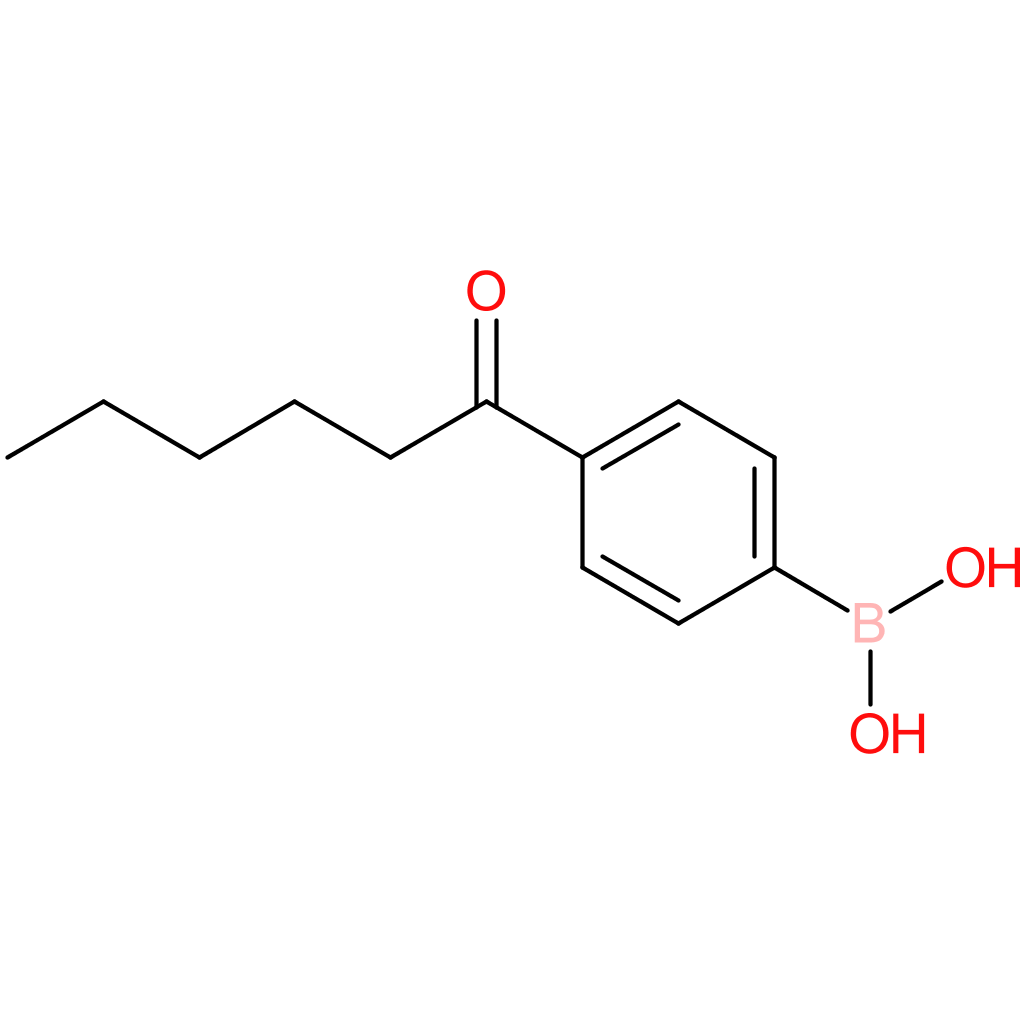 4-hexanoylphenylboronic acid