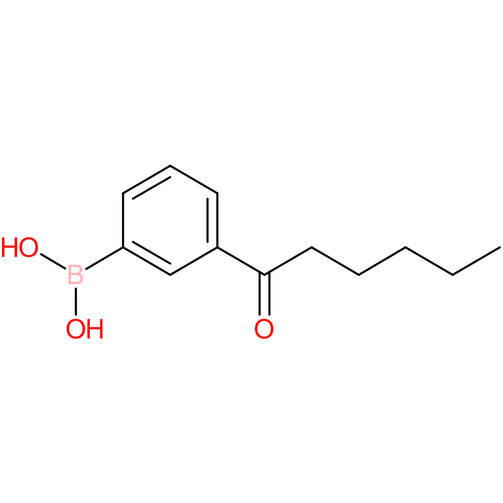 3-hexanoylphenylboronic acid