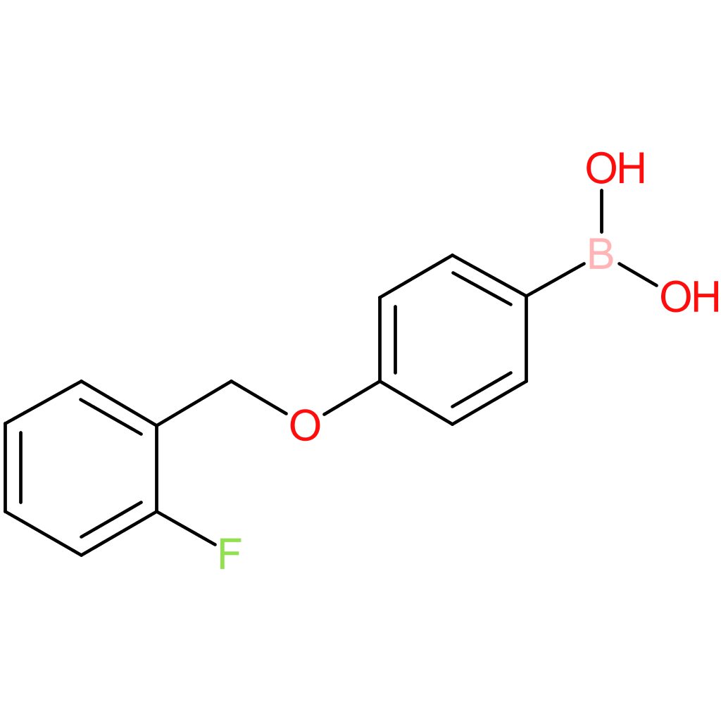 4-(2′-fluorobenzyloxy)phenylboronic acid