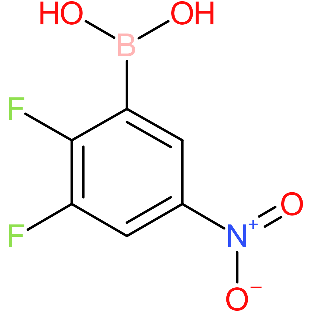 2,3-difluoro-5-nitrophenylboronic acid