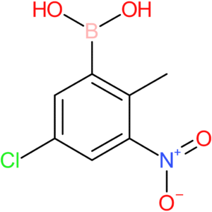 5-chloro-2-methyl-3-nitrophenylboronic acid