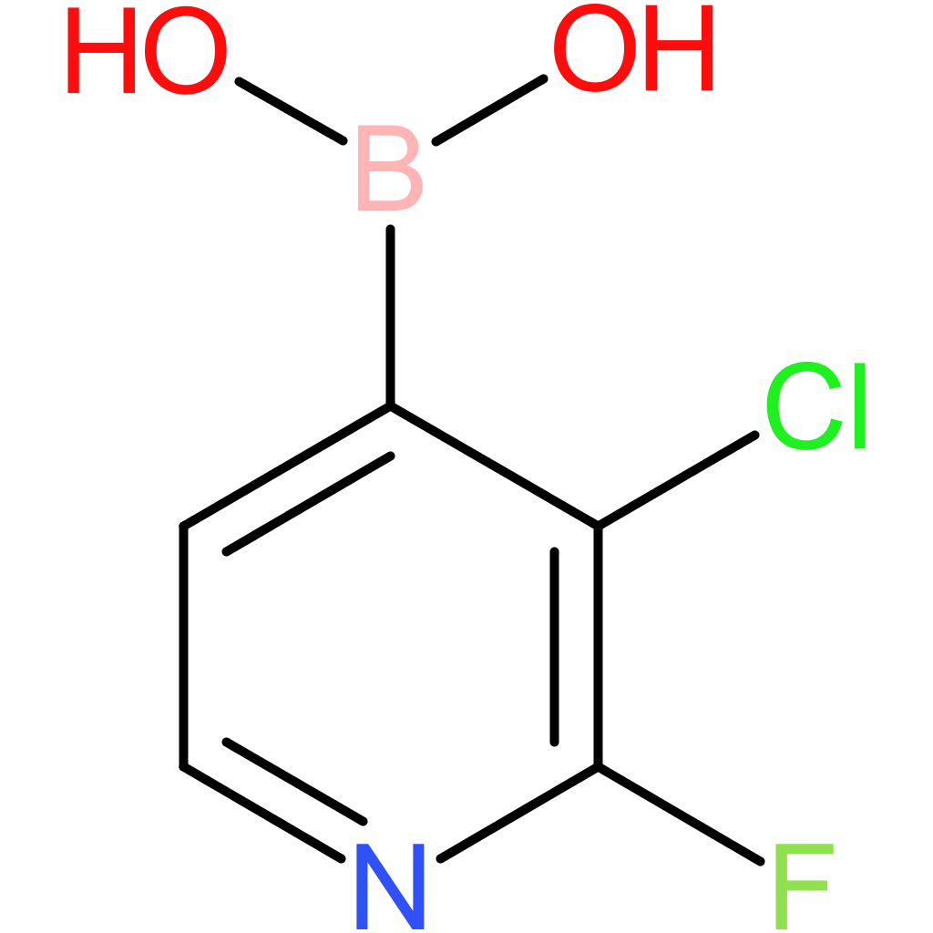 3-chloro-2-fluoropyridine-4-boronic acid