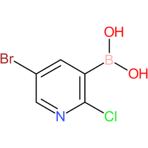 5-bromo-2-chloropyridine-3-boronic acid