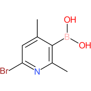 6-bromo-2,4-dimethylpyridine-3-boronic acid