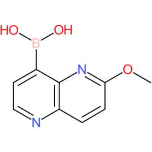 (6-methoxy-1,5-naphthyridin-4-yl)boronic acid
