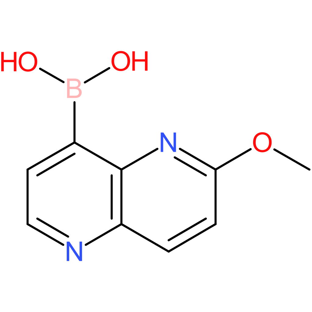 (6-methoxy-1,5-naphthyridin-4-yl)boronic acid