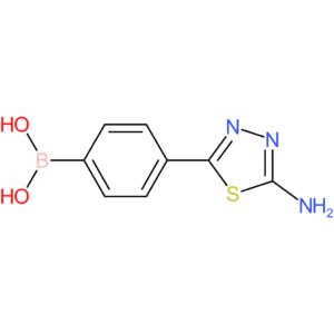 4-(5-amino-1,3,4-thiadiazol-2-yl)phenylboronic acid