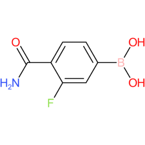 4-carbamoyl-3-fluorophenylboronic acid