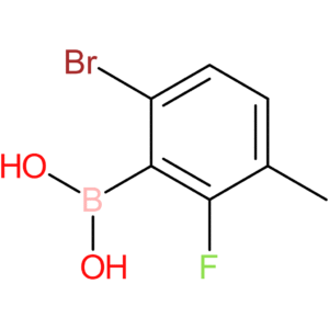 6-bromo-2-fluoro-3-methylphenylboronic acid